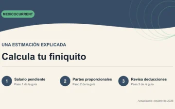 Cálculo del finiquito en México con conceptos y fórmula